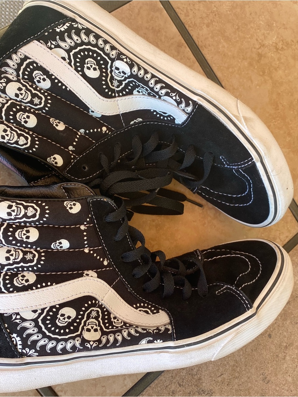 Vans Black High-Top Skate Sneakers